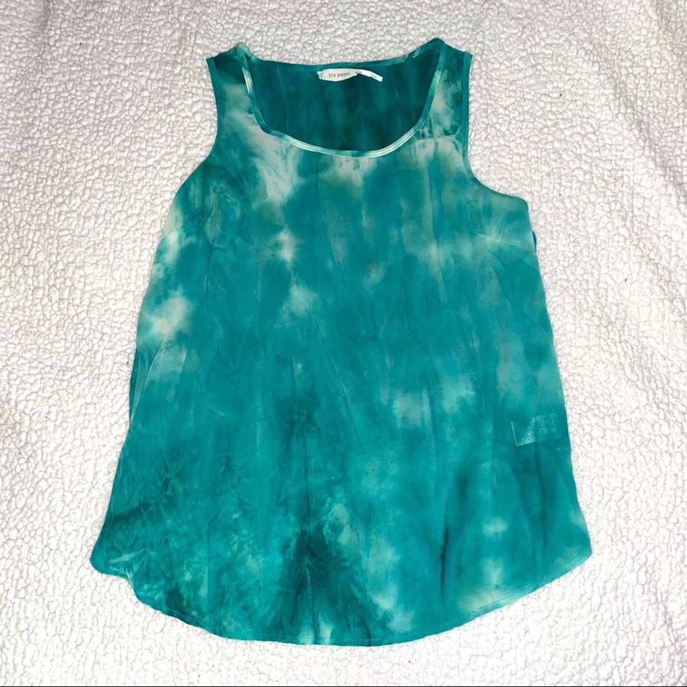 Teal Tank Top